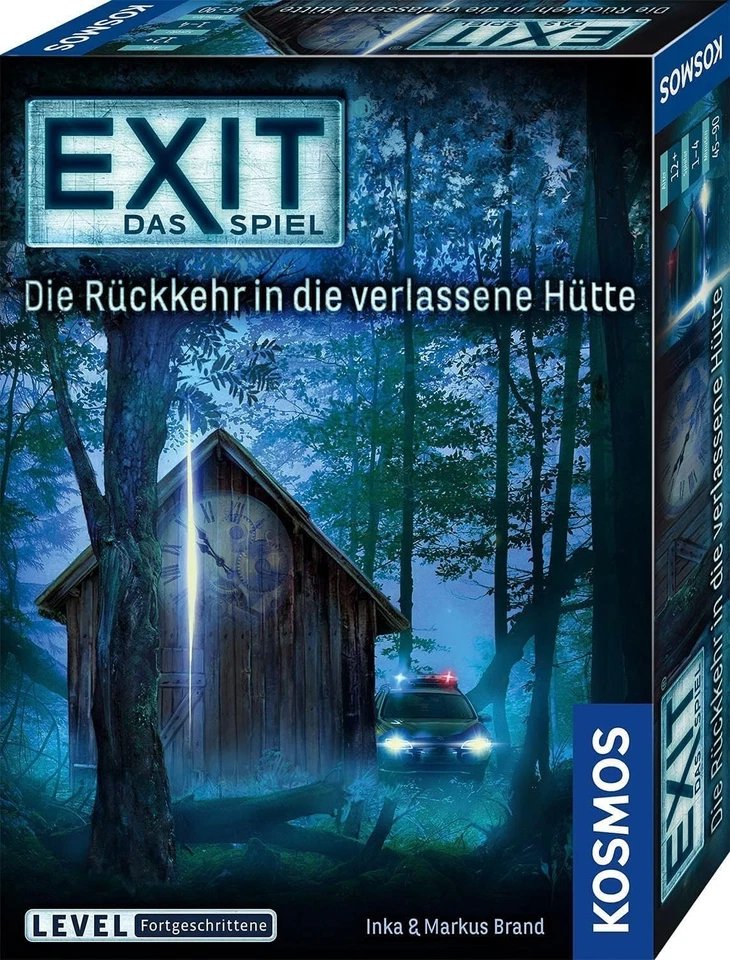 EXIT®-Das Spiel: Die Rückkehr in die verlassene Hütte, 1-4 Spieler ab 12 Jahre - Bild 1 von 4