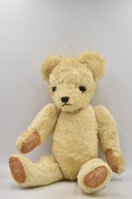 Vintage 60er Jahre Alpha Farnell Mohair Teddybär geformte Nase 46 cm