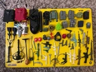 GI Joe ARAH Vintage Accessories Lot 65pcs – Weapons Backpacks Gear Parts HUGE