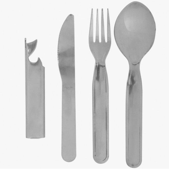 Highlander Military Style Knife Spoon and Fork Set