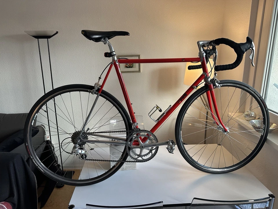 Cinelli Supercorsa Rennrad Vintage Campagnolo Top 56 cc Rosso Nur Abholung