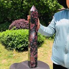 16.8LB Natural Firework Garnet Crystal Obelisk Tower Healing Specimen 4923 — photo 7