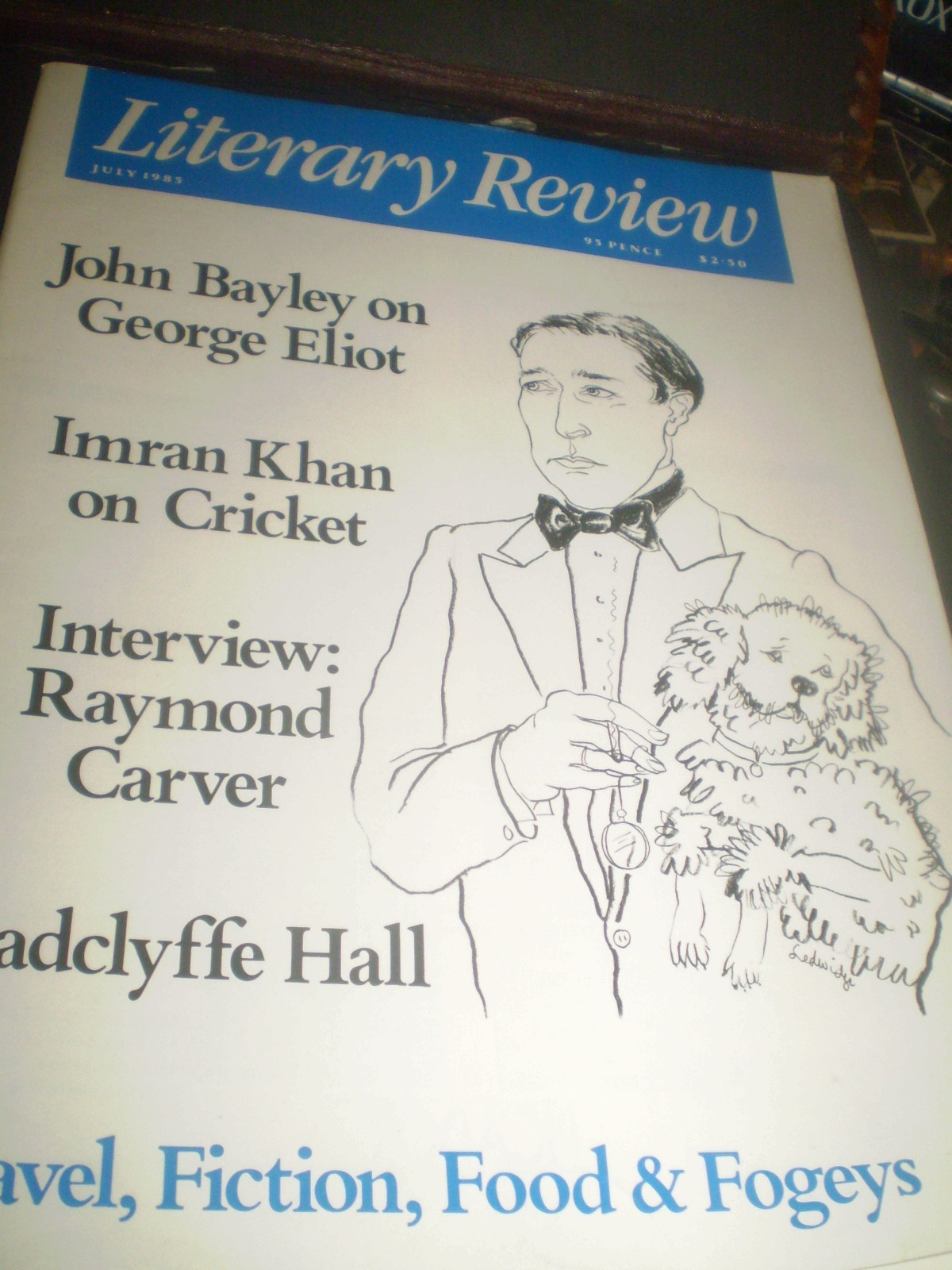 Literary Review magazine 1985 july RADCLYFFE HALL PETER PAN GROWS UP gay int