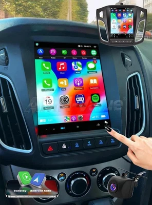 AMH-VALUE Für Ford Focus MK3 2012-2018 CarPlay 9.7"Android 13 Autoradio NAVI GPS 4+64G RDS