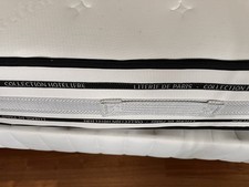 Bambusbettgestell (Kein Lattenrost Nötig) mit Dicker Matratze 90x190 CM