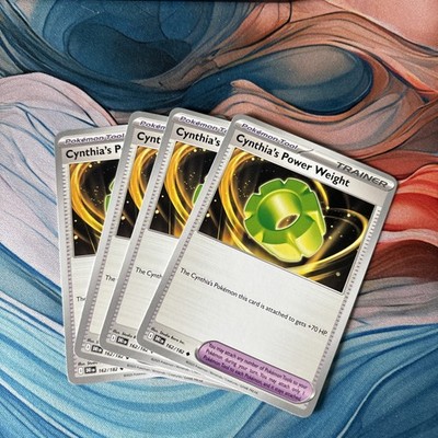 Cynthia s Power Weight - 162/182 - Destined Rivals - Playset