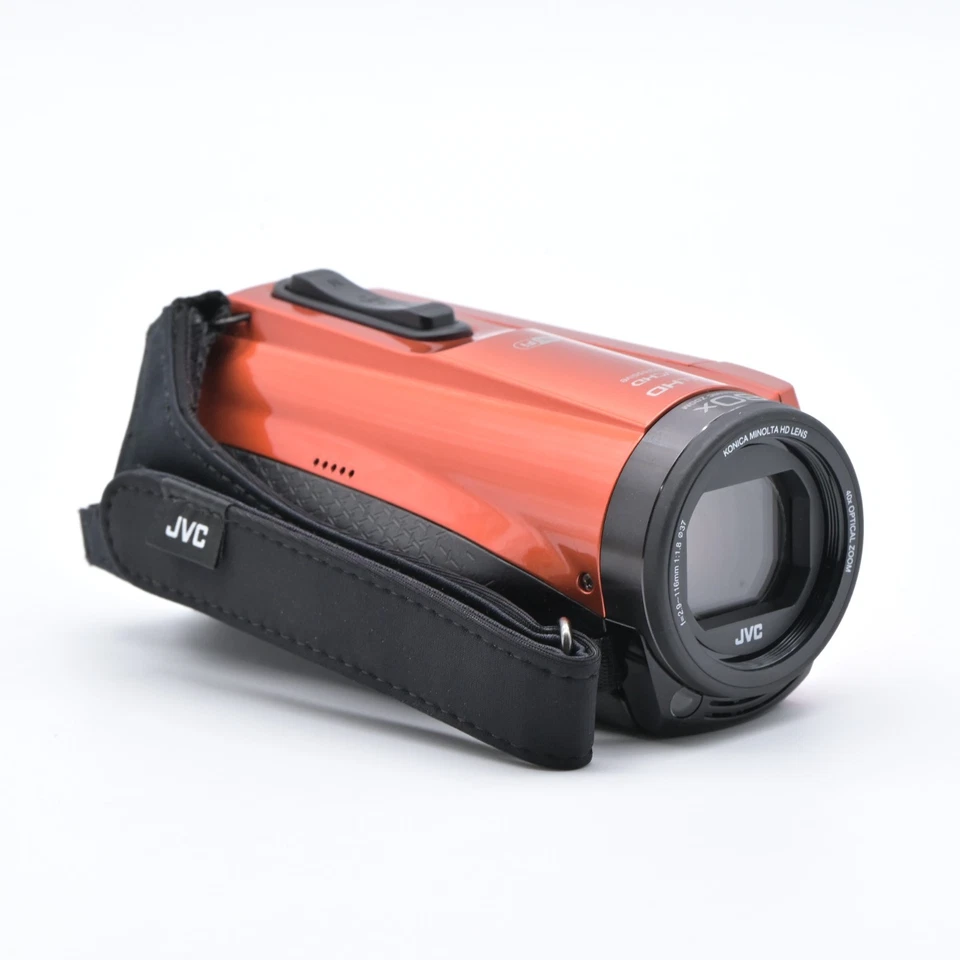 JVC GZ-RX690-D 2.28MP Orange Everio R High Definition Memory [Top Mint] #11321 - Image 3 of 4