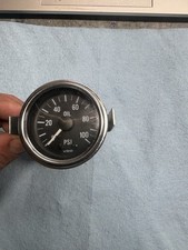 150-330 - Vdo Pressure Gauge Mechanical 100psi Oil Series 1 -vdo