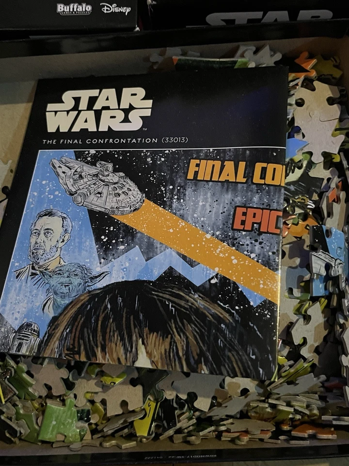 Buffalo Puzzles Star Wars Lot of 5 Chosen One Galaxys Edge Return Jedi +More - Image 4 of 4