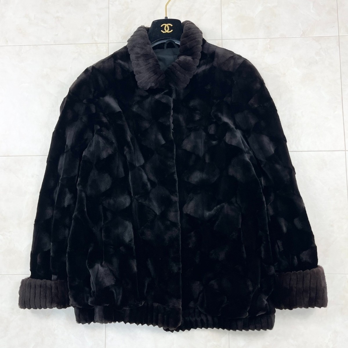 Vintage EMBA Real Fur Coat Women Japan Size M | eBay