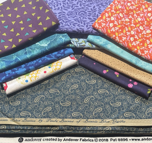 OOP Fabrics by Paula Barnes, Andover, Whistler Studios & Heather Ross 6yrds