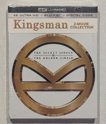Kingsman: The Secret Service / The Golden Circle (4K UHD+Blu-ray+Digital) NEW