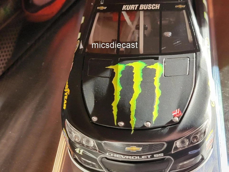RARO 2016 Kurt Busch #41 Monster Energy Nascar Lionel Diecast 1:24 SHR NUEVO EN CAJA Foto 2 de 4