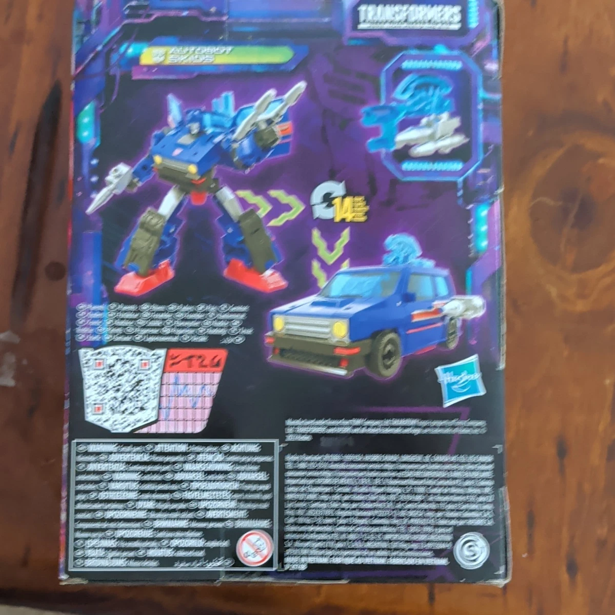 Hasbro Transformers Legacy Skids Autobot Transforming Car Action Figure Age 8+