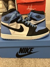Jordan 1 university blue/black size 9.5 men’s