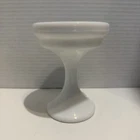 Vintage Westmoreland Milkglass Pedestal BASE ONLY For Fairy Lamp Original Sticke