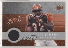 2008 Upper Deck First Edition UD Game Jersey Rudi Johnson #FGJ-RJ 02sc