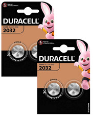 4x Duracell DL CR 2032 3V Lithium Coin Cell Battery Batteries Longest Expiry