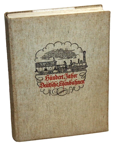 CENTENNIAL OF GERMAN RAILWAY - 100th Anniversary Lettering Pass