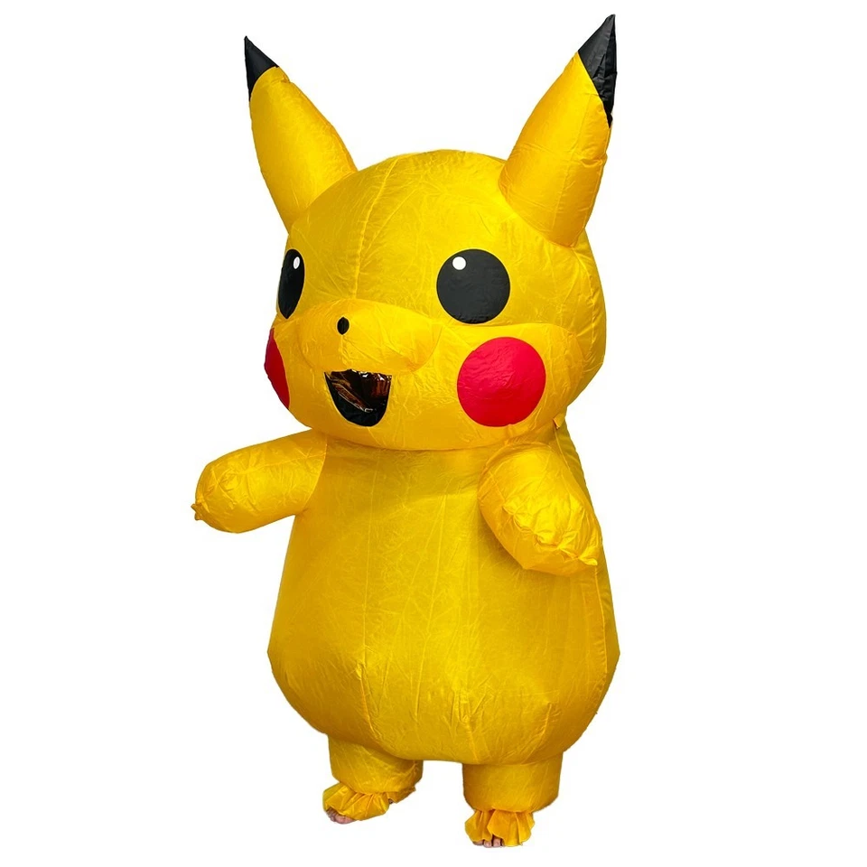 Disfraz Inflable Pikachu Mono Niños Talla Divertido Halloween Juegos con disfraces Fiesta Foto 3 de 4