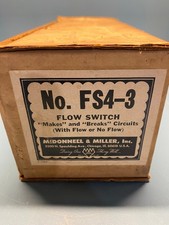 MCDONNELL  MILLER - NO. FS4-3 FLOW SWITCH