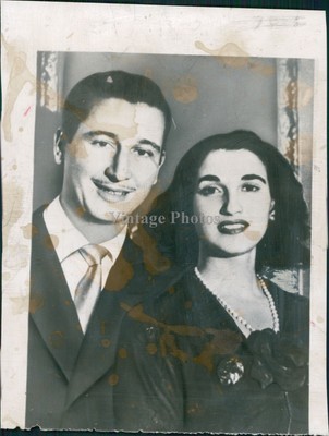 1950 Carmen Franco Christobal Martinez Bordiu Marquis 6X8 Historic Vintage Photo