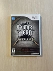 Guitar Hero Metallica Nintendo Wii Video Game 2009 Complete CIB with Manual