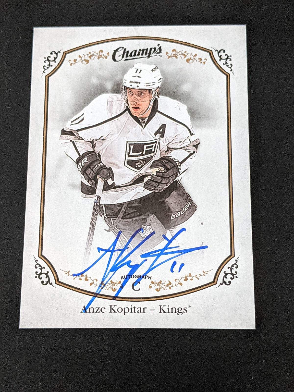 Upper Deck Champs 2015-16 Autograph Anze Kopitar #284 SP | eBay