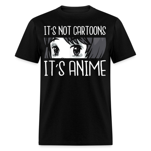 Anime Cute Girl shirt Its Not Cartoons Its Anime T shirt Lover Gift T-Shirt - 第 5/20 張圖片