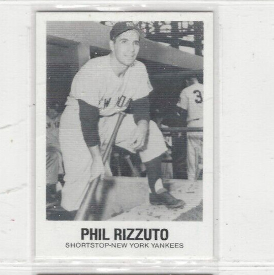 3-1977 - TCMA Renata Galasso - Series 1 Yankees **Phil Rizzuto  -  Card No. 37