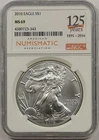 2016 Silver Eagle $1 NGC MS 69 Celebrating 125 Years 1891-2016 ANA Label