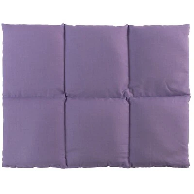 GIRAFFENLAND 6-Kammer Wärmekissen 40x30 - Körnerkissen Rücken Bauch - groß - flieder