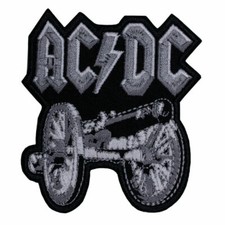AC/DC Sew-on Patch - Logo Hard Rock Heavy Metal Band - For Those About To Rock
