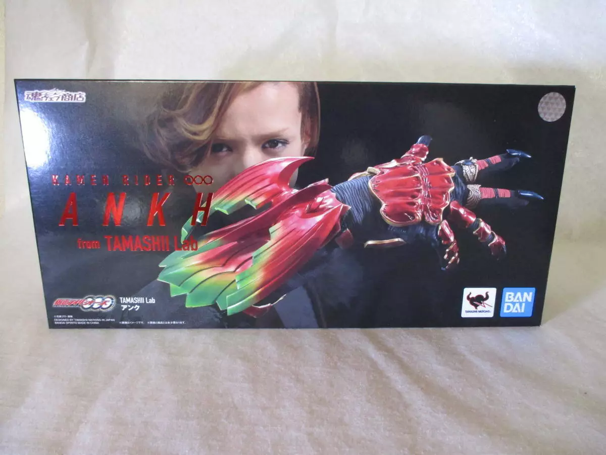 KAMEN RIDER OOO TAMASHII LAB ANKH HAND WEARABLE COSPLAY BANDAI MASKED NEW