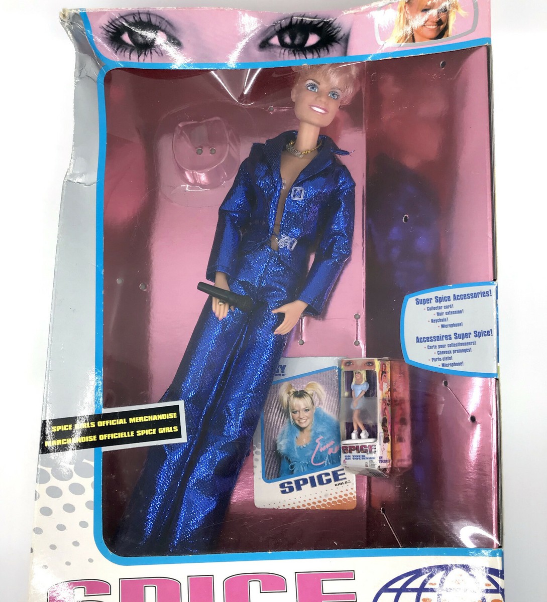 Spice Girls Emma Doll Concert Collection Baby 1998 Box Accessories
