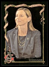 Caroline O'Connor 2023 Topps Allen & Ginter X Black Card #215 Miami Marlins