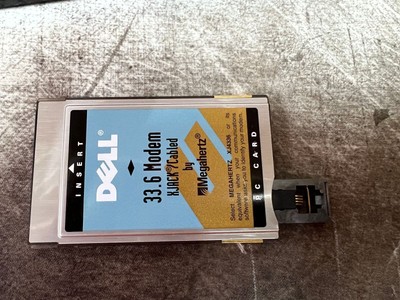 US Robotics Megahertz 56k PC Card Modem XJ4336 with XJACK