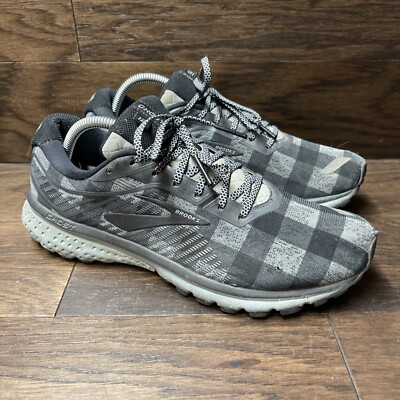 Brooks Ghost 12 Running Shoes Flannel 1103161D069 Mens Size 10 D