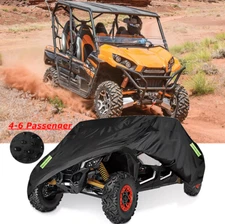 4x4 Utility Vehicle Cover Double Row Seats Storage For Kawasaki Teryx4 750 800