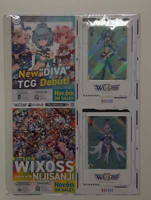 Wixoss - Paper Demo Deck + Promo At WXDi-P001 & Lize WXDi-P002 - English Sealed