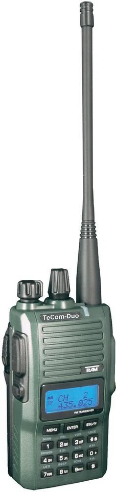 Team-TeCom-Duo-C Freenet & PMR446 lizenzfreies Dualband Funkgerät PROFI Qualität