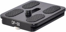 Desmond P-50 50mm QR Lens/Camera Body Plate Arca Compatible and D-Ring P50 DP-50