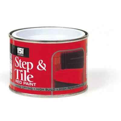 151 Coatings Step & Tile Paint 180ml Red | eBay UK