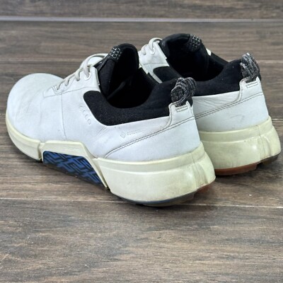 ECCO Golf Shoes Mens 41/7.5 White Biom H4 Gore-Tex Spikeless