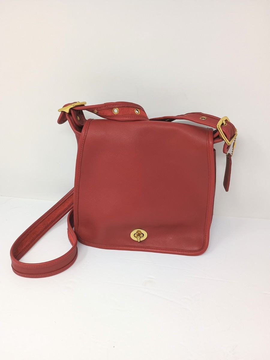 EUC! Vintage Coach Legacy Companion Flap Turn Lock Crossbody