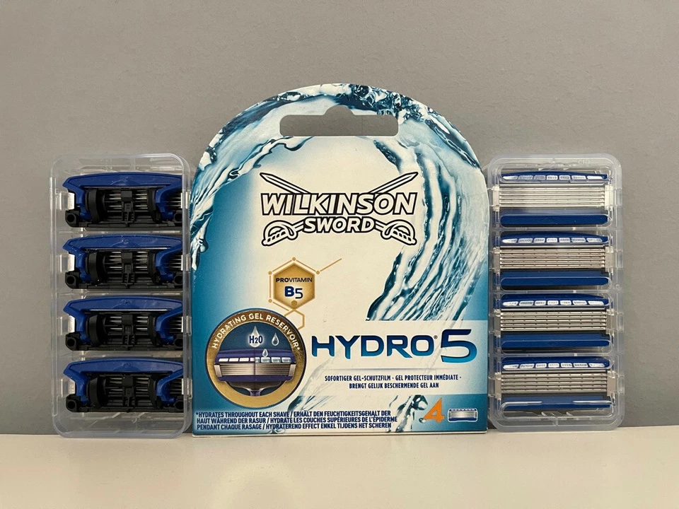 12 Wilkinson Sword Hydro 5 Rasierklingen neu/ im Blister - OHNE OVP -