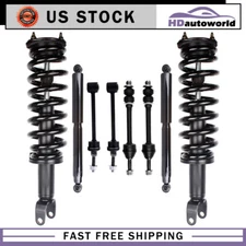 4WD Front & Rear Struts + Shock Absorber Sway Bar for 2006-2008 Dodge Ram 1500