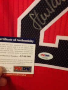 steve kerr signed basketball