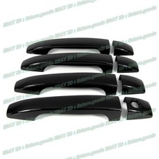 For 2010-2014 Subaru Legacy Glossy Piano Black Side Door Handle Covers Trims