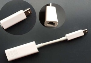 Genuine Apple A1433 EMC 2590 Thunderbolt to RJ45 Port Gigabit Ethernet Adapter